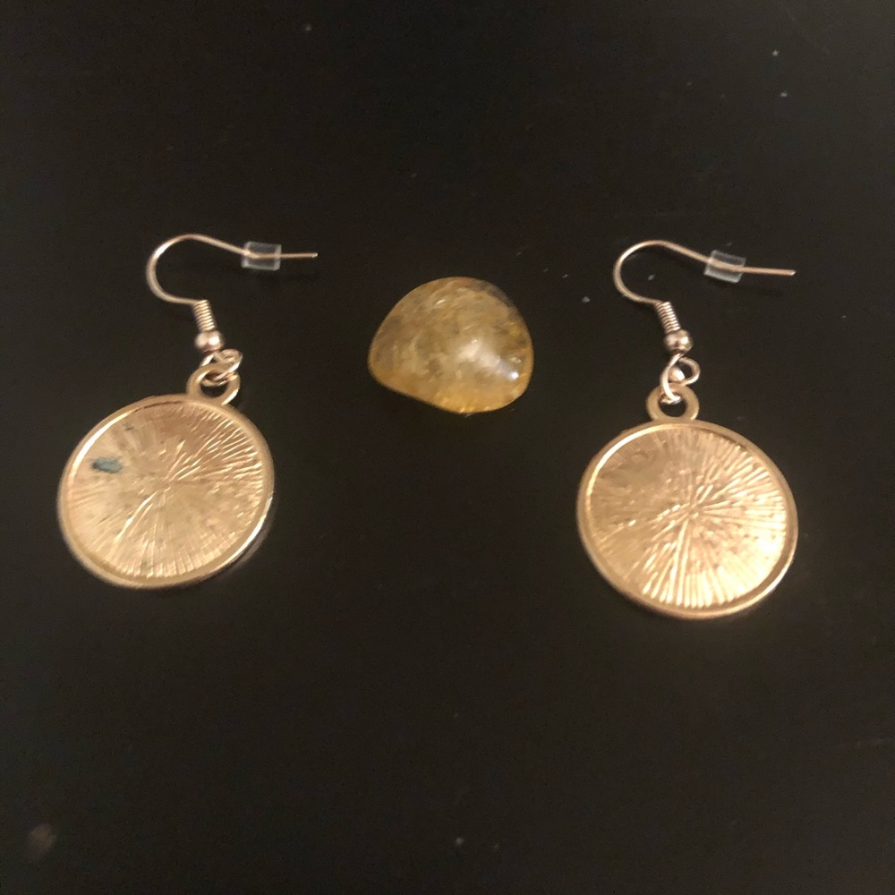 Handmade Brand New Full Moon & Star Earrings - Picture 2 of 4